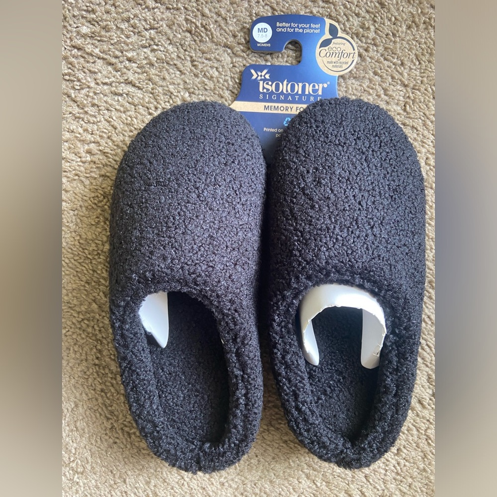 Isotoner Signature Memory Foam Slippers